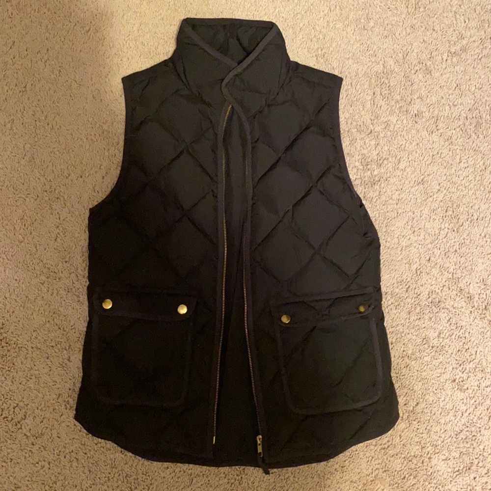 J crew down vest